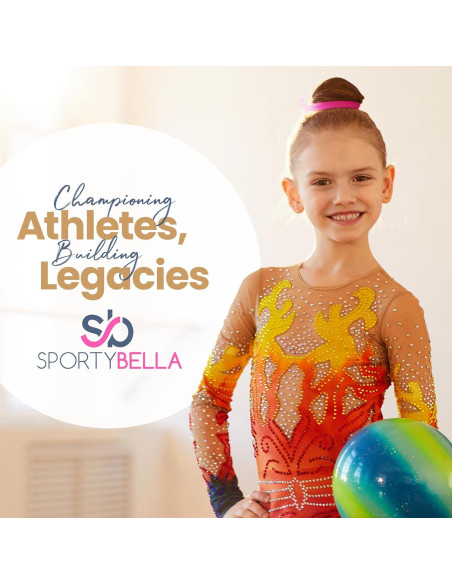 Coletas Gimnásticas SportyBella 5 Piezas - Accesorios para Gimnasia