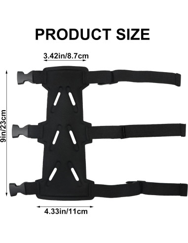 Protector de brazo de tiro con arco Lenpestia ajustable unisex