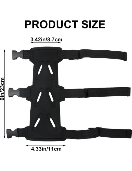 Protector de brazo de tiro con arco Lenpestia ajustable unisex