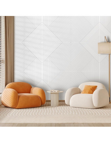 Paneles Acústicos Blancos Autoadhesivos 6-Pack 60x60cm - Reducción de Ruido