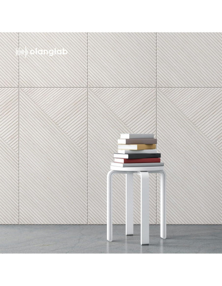 Paneles Acústicos Autoadhesivos Olanglab 4 Pack 120x60 cm Madera