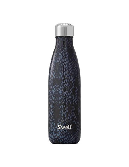 Botella de Agua S'well 17 oz Acero Inoxidable Boa Negra