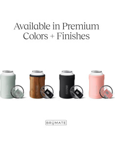 BrüMate Hopsulator Duo Enfriador de Latas 12oz y Vaso Aislado 2