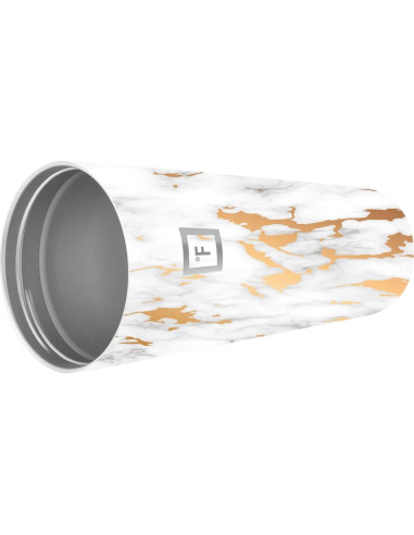 Taza de Acero Inoxidable IRON FLASK 32 Oz Calacatta