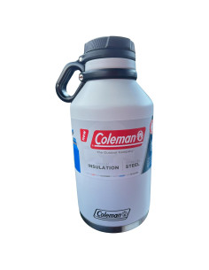 Growler Aislado Coleman 1.89L Acero Inoxidable Nube Blanca