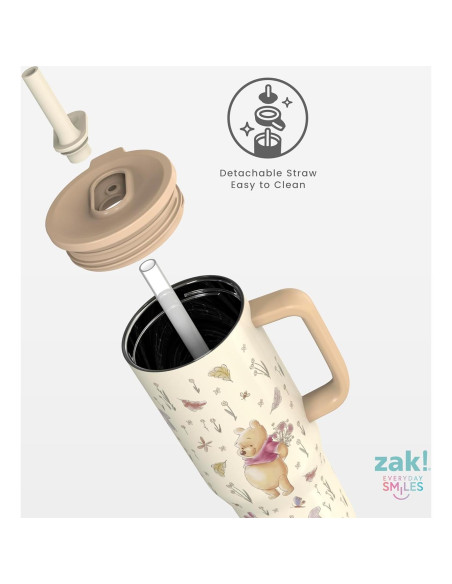 Vaso de Viaje Aislado Zak Designs 30oz Winnie the Pooh
