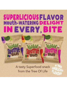 Baobest Superfruit Bites Mango - Snack Vegano 6 Paquetes 2