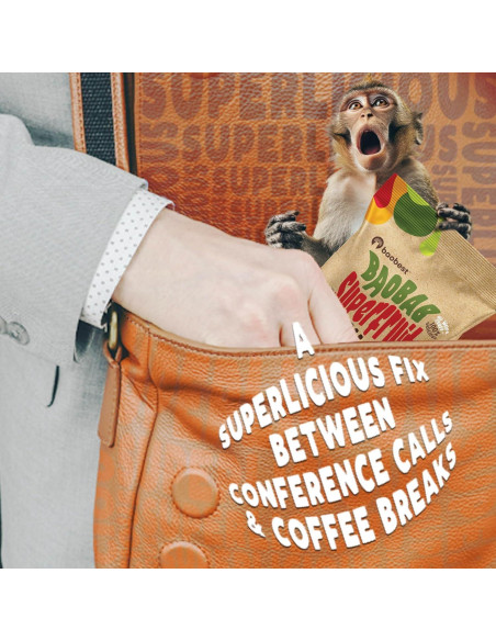 Baobest Superfruit Bites Mango - Snack Vegano 6 Paquetes