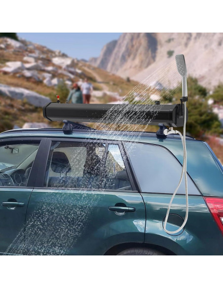 Ducha Solar Portátil VitaChicuy 20L con Cabezal y Manguera