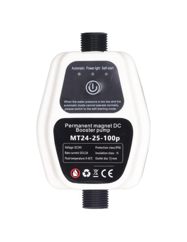 Bomba de Presión Booster 24V DC 100W 25L/min Automática