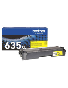 Cartucho de Tóner Amarillo Brother TN635XLY Alta Capacidad