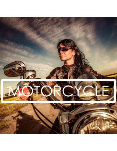 Gafas de sol Bikershades Dragster con almohadillas de espuma