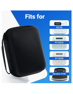 Funda de Almacenamiento Vixic para Etiquetadora D210S y Brother 2