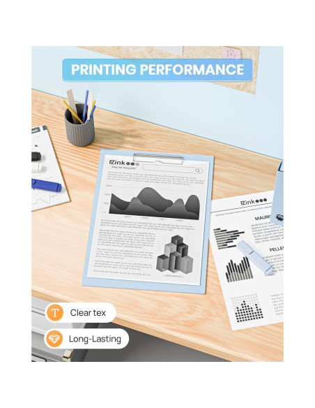 Tóner E-Z Ink TN760 Compatible para Impresora Brother - Paquete Doble