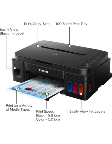 Impresora Todo-en-Uno Inalámbrica Canon PIXMA G3202