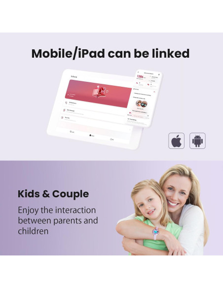 Pulsera de Toque Totwoo para Parejas - Joyería Inteligente Azul