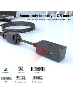 Escáner de Código de Barras 2D Symcode MJ-6090 Automático 2