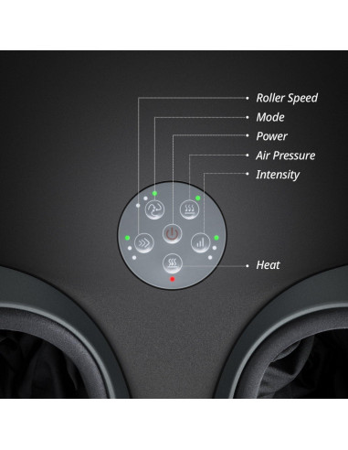 Masajeador de pies eléctrico Mynt Shiatsu con calor y compresión