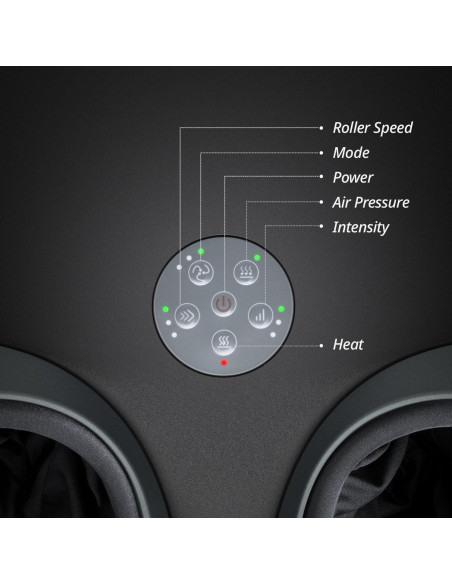 Masajeador de pies eléctrico Mynt Shiatsu con calor y compresión