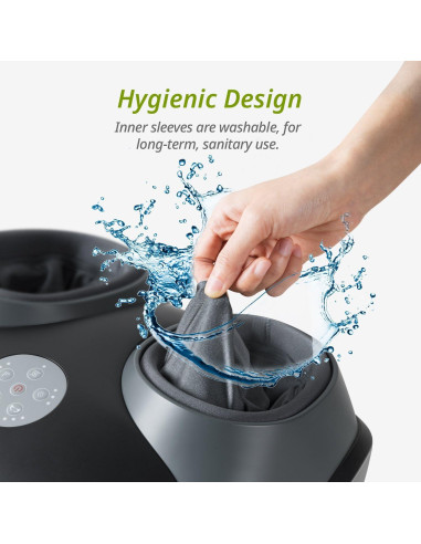 Masajeador de pies eléctrico Mynt Shiatsu con calor y compresión