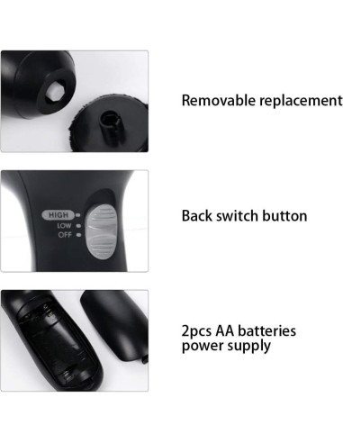 Kit de Limpieza de Zapatos Eléctrico YUYTE con 4 Cabezas