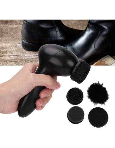 Kit de Limpieza de Zapatos Eléctrico YUYTE con 4 Cabezas