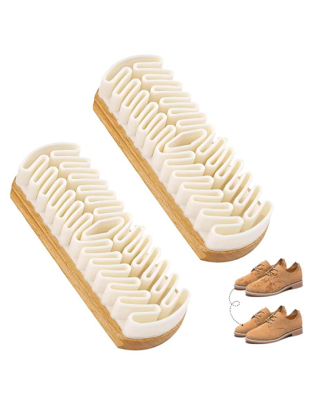 Kit de Limpieza para Suede y Cuero Genérico - 2 Piezas