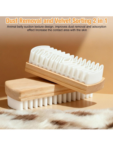 Kit de Limpieza para Suede y Cuero Genérico - 2 Piezas