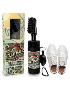 Kit de Limpieza de Zapatos Cleat Magic con Cepillo y Espuma