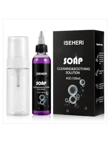 Jabón Ultra Concentrado ISEHERI 120ml + Botella Espumosa 120ml