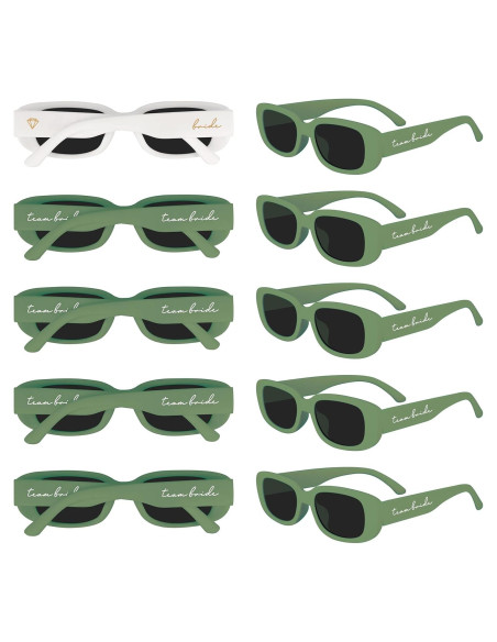 Gafas de Sol Retro para Damas de Honor LotsBuyLots 10 Pzas Gafas de Sol Retro para Damas de Honor LotsBuyLots 10 Pzas