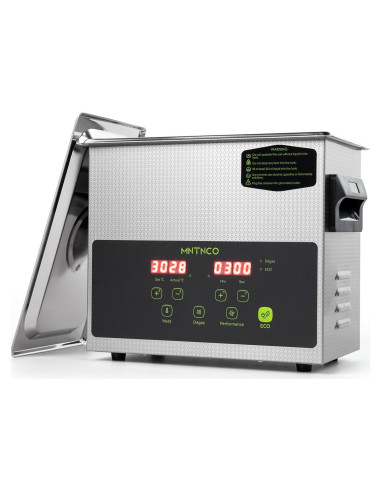 Limpiador ultrasónico 3L MNTNCO con modo ECO y calefacción