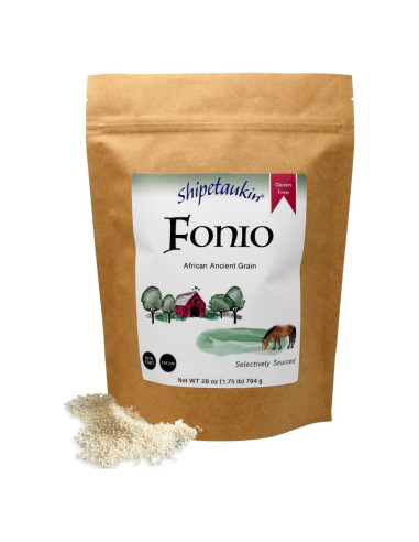 Fonio Africano Shipetaukin 794g - Sin Gluten, Vegano, Nutritivo