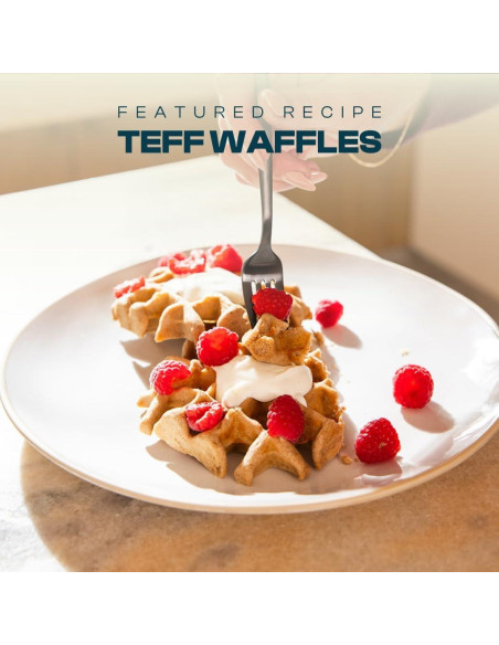 Harina de Teff Marrón Maskal 6 Paquetes de 396g Sin Gluten