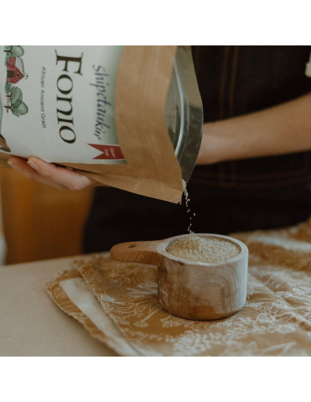 Fonio Africano Shipetaukin 794g - Sin Gluten, Vegano, Nutritivo