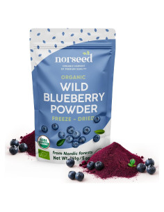 Polvo de Arándano Orgánico Liofilizado Norseed 142g Sin Azúcar
