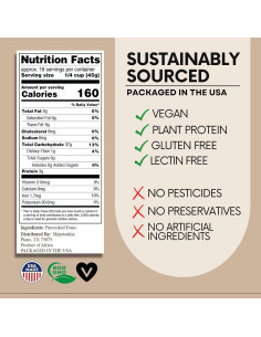Harina de Fonio Shipetaukin 0.91 kg - Sin Gluten y No OGM 2