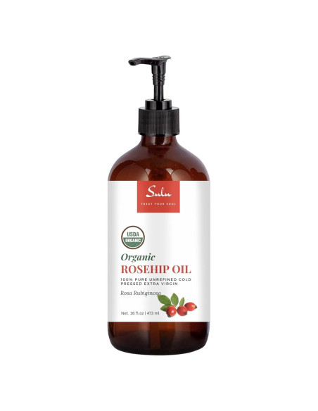 Aceite de Rosa Mosqueta 450ml SULU ORGANICS Orgánico Sin Refinar