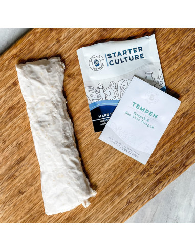 Paquete de Proteína Vegana Cultures for Health | 8 Paquetes de Tempeh y Natto Sin Soja