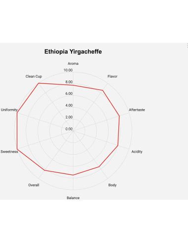 Café Verde Premium Roastika Etiopía Yirgacheffe 907g