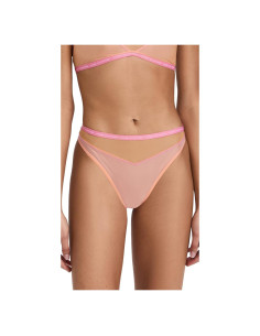 Tanga de mujer Calvin Klein CK One Sheer Pride Mediano Naranja
