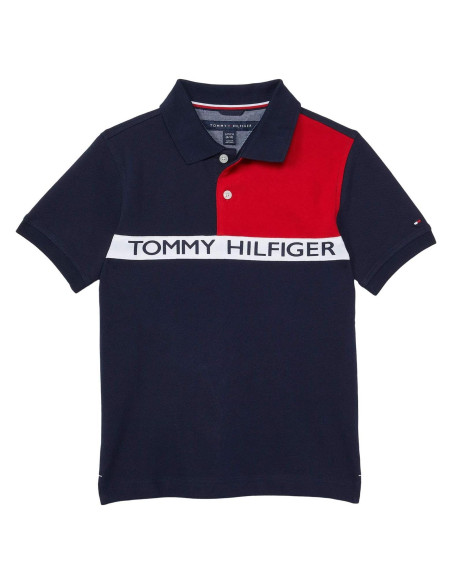 Camisa Polo de Niños Tommy Hilfiger Mediana Color Navy