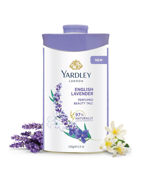 Talco Desodorante Perfumado Lavanda Inglesa Yardley 100 g