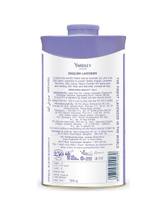Talco Desodorante Perfumado Lavanda Inglesa Yardley 100 g 2