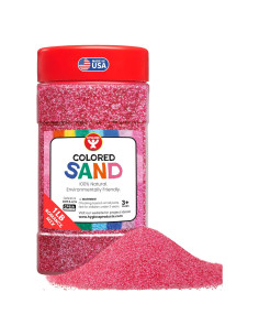 Arena de Color Hygloss - 14 Colores para Manualidades 0.45 kg