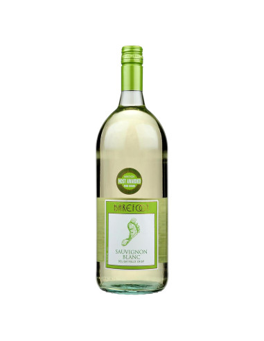 Vino Blanco Barefoot Sauvignon Blanc 1.5 L - Refrescante
