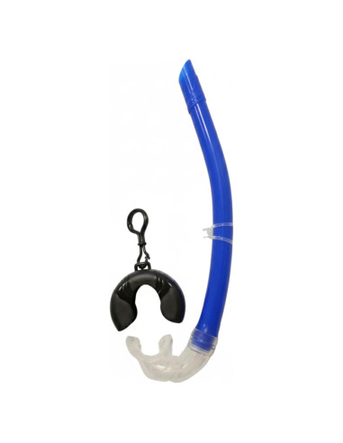 Snorkel Plegable de Silicona Scuba Choice 38 cm Azul