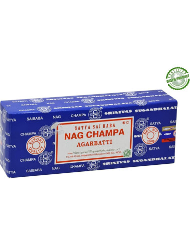 Incienso Varitas Nag Champa Tierra 250g - Hecho a Mano
