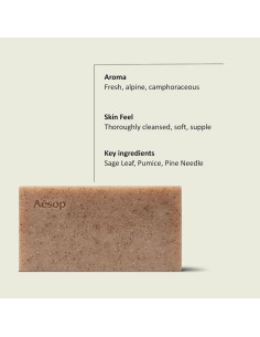 Jabón Exfoliante Aesop en Barra 147 g - Pómez y Aceites 2