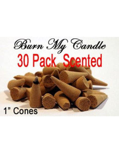 Conos de Incienso Burn My Candle - 30 Unidades Aromatizados 2